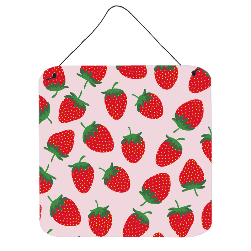 Décoration murale fraises