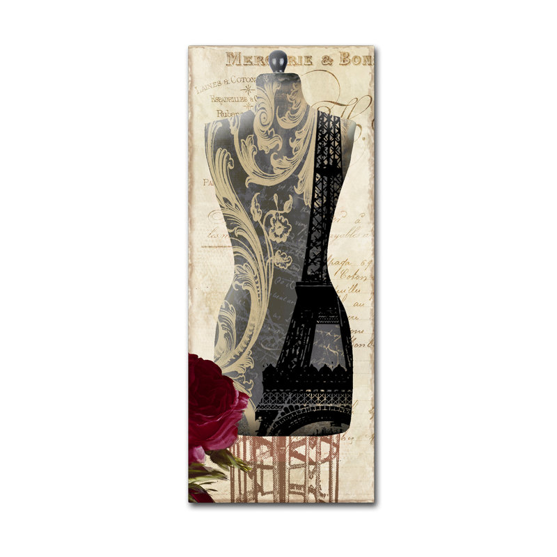 Jadaya «Paris Seamstress II» par Color Bakery, impression sur toile tendue, H 19 po x l 8 po x P 2 po