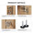 72" Freestanding Double Bathroom Vanity With Overflow & Quartz Top Fully Assembled Vanity With Cabinets And Drawers-1213606167