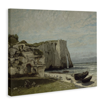 Classical Cliffs After Strom Canvas Wall Art by one1000paintings