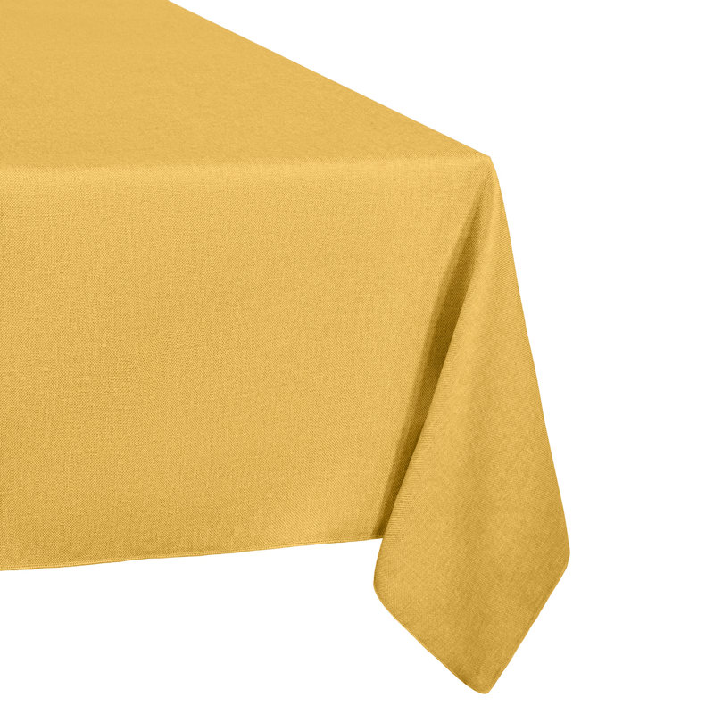 Nappe Delatte, 70 po x 54 po, oblong, Jaune
