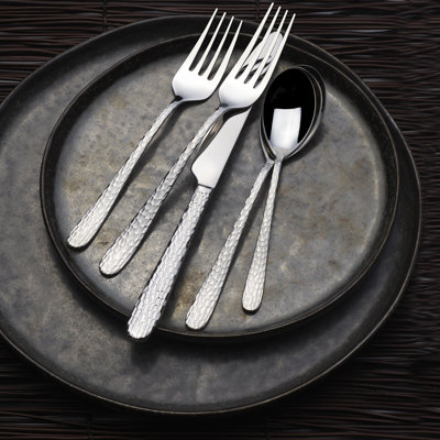 Pfaltzgraff Madrid 20 Piece Flatware Set, Service For 4, 18/10 Stainless Steel