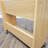 Wood Book Cart Library Cart Pew Cart Magazine Rack Moving Cart Rolling Storage Cart 32X30X13"