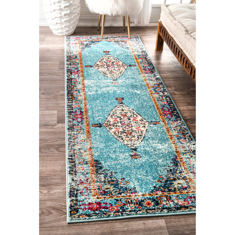 Haliyah Oriental Indoor Rug, Runner 2'6" x 6'