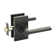 Helios Flat Keyed (Entry) Door Lever with Rectangle Rosette