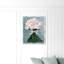 «Pink Pastel Rose Floral Bouquet», cadre flottant, impression sur papier-68785197-68785193