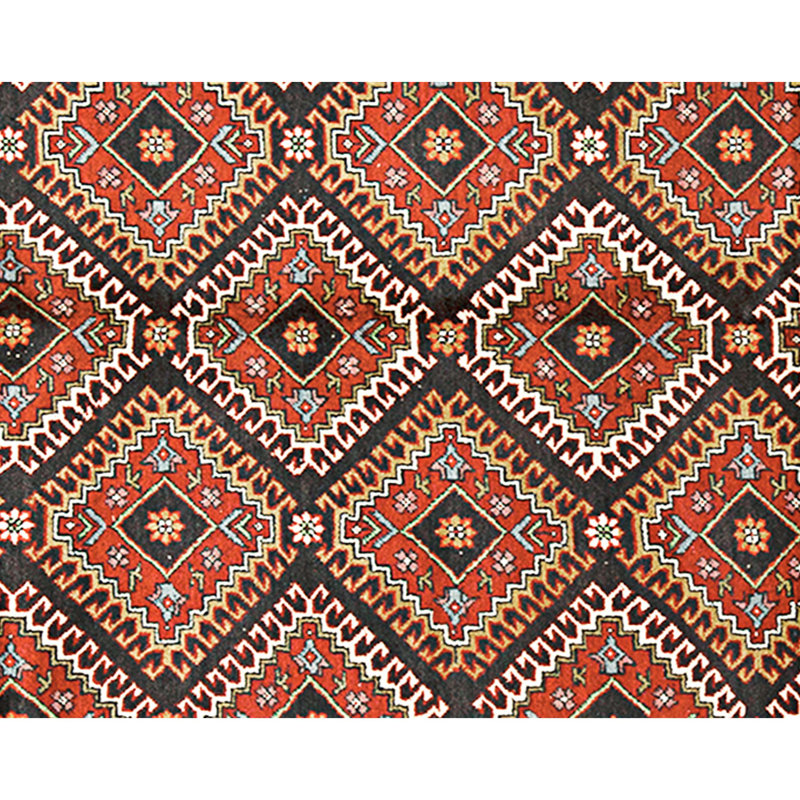 Hand Knotted Wool Area Rug