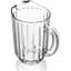 Pichet à eau en plastique polycarbonate Resturant, 60 oz, transparent