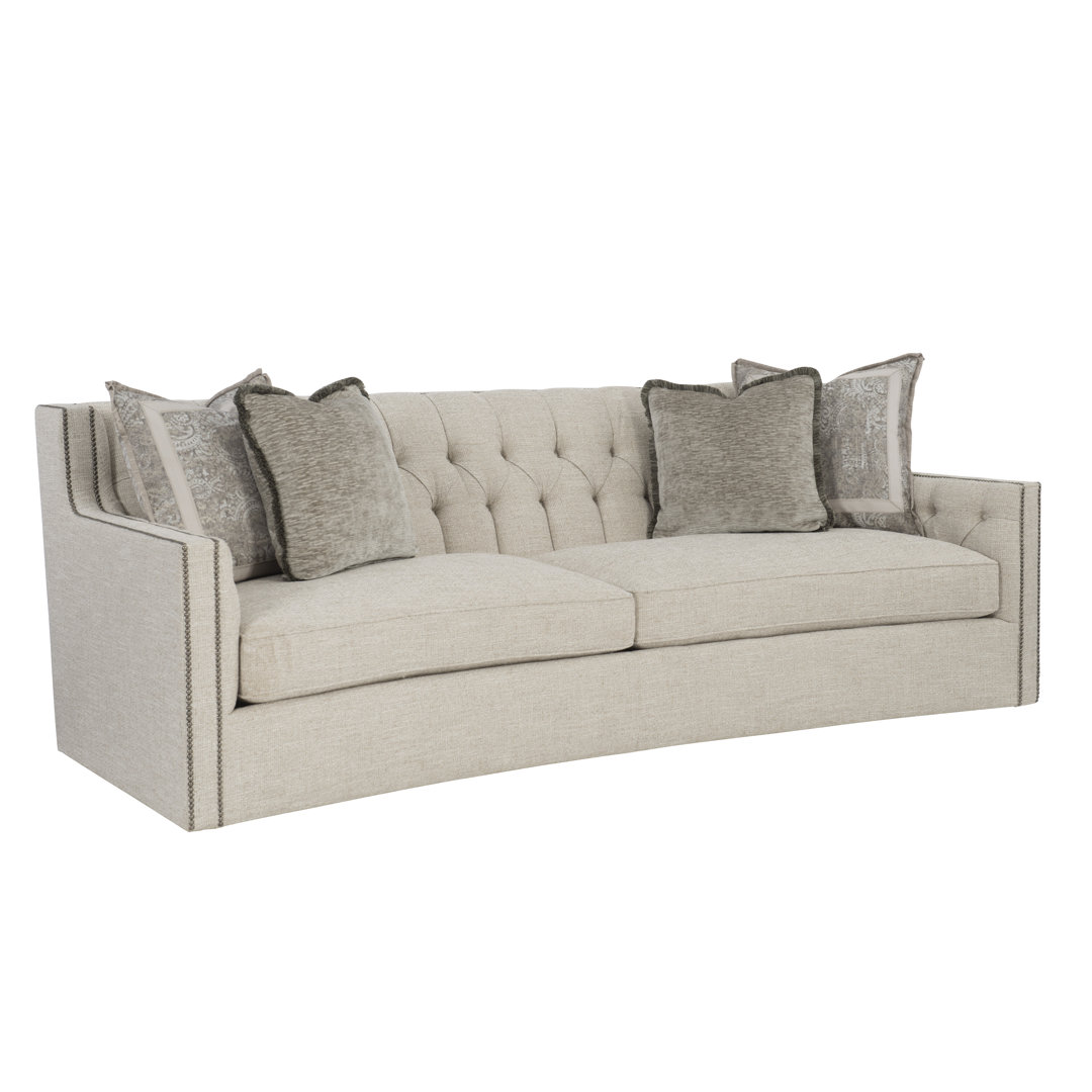 Candace 96" Square Arm Sofa with Reversible Cushions Bernhardt
