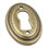 Trou de serrure laiton antique 13/16 po