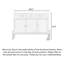 Armoire d'appoint 49,61 po