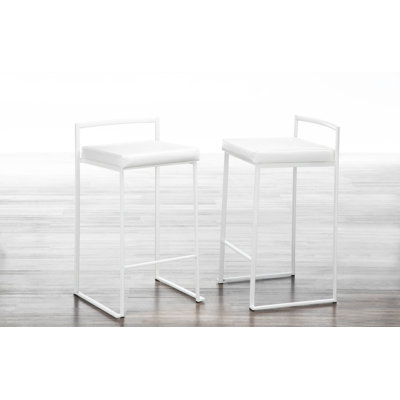 Ernestine Upholstered Counter Stool