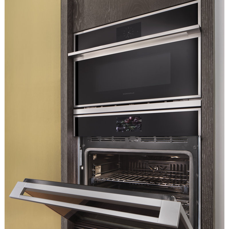 Monogram 30" Minimalist Single Wall Oven With Flush Vent Trim Accessory