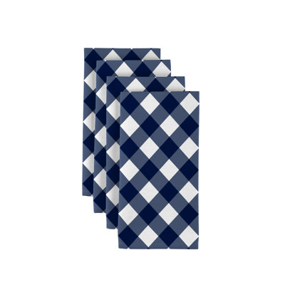 Polyester Gingham Square Napkin