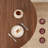 43.3" Round Dining Table for 2-3，Kitchen Dining Room Table with Storage，Pedestal Dining Table
