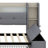 Contemporary Upholstered Daybed with Storage Footstool, Shelving, Two Drawers, USB Ports and LED Lighting-495885538