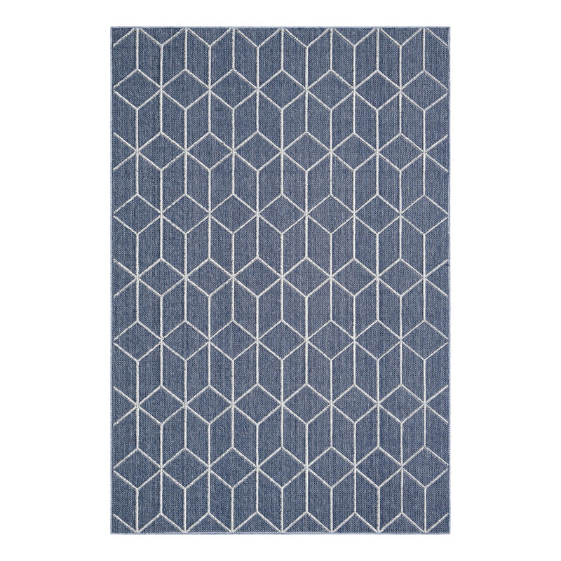 Indoor/Outdoor Trellis Area Rug, Rectangle 6'1" x 9'