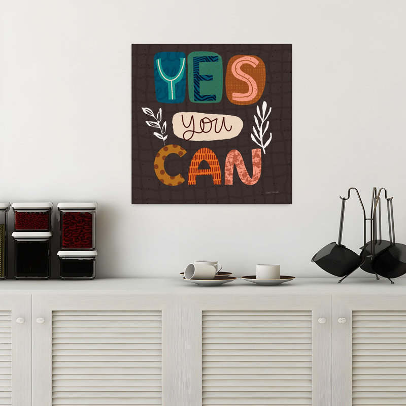 Happy Inspiration I, art contemporain moderne, H 18 po x l 18 po