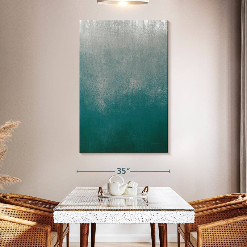 Avery Silver Wave Green II, H 51 po x l 34 po
