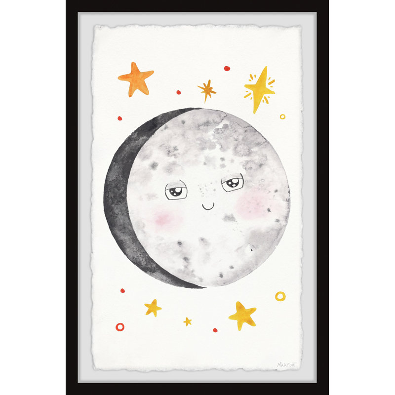 «Binford Shoot for the Moon», reproduction encadrée, H 12 po x l 8 po x P 1,5 po