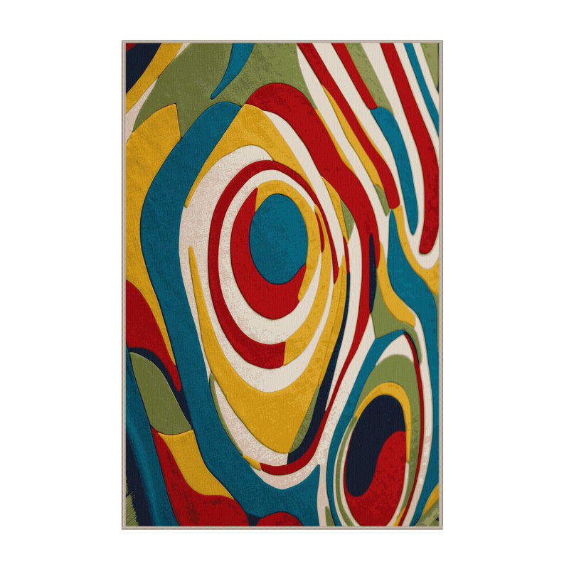 Lively Riff Rug, Rectangle 8' x 10'