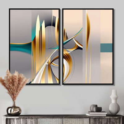 Jannie - Gold Wall Art