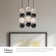 Onyx 12 - Light LED Cluster Pendant