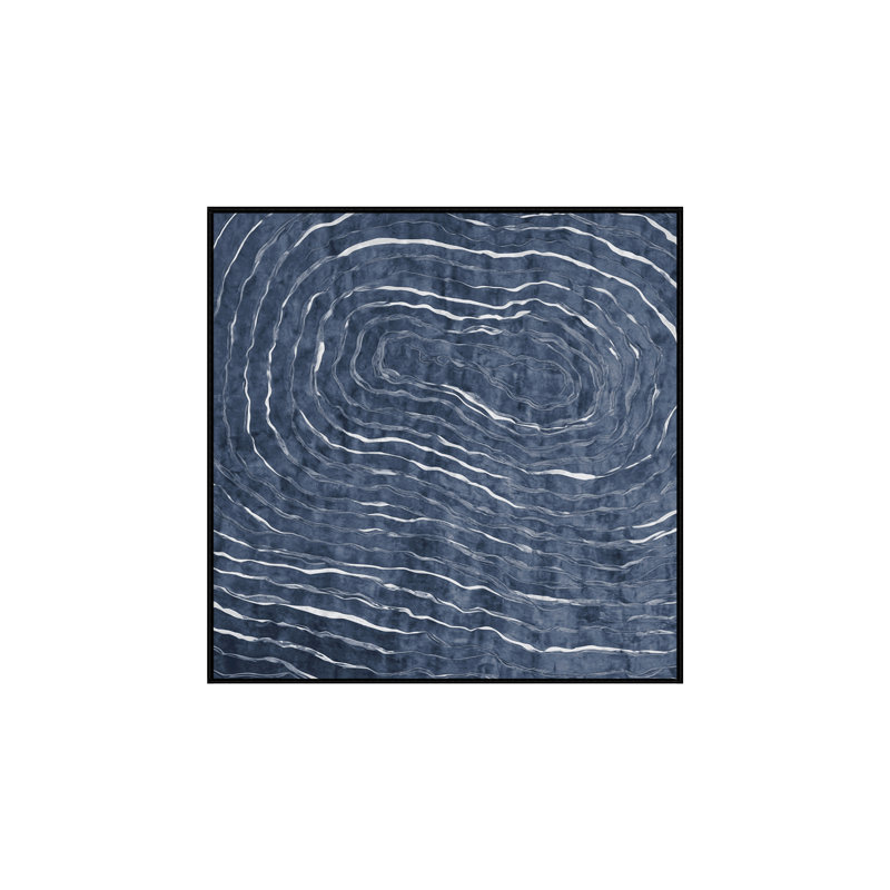 Machine Washable Gray Area Rug, Square 8'