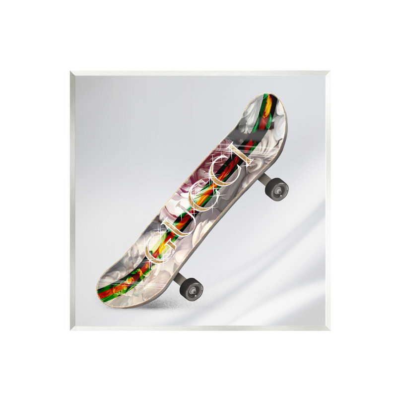Skateboard haut de gamme à motif éblouissant par Ziwei Li - impression sur panneau de fibres à densité moyenne