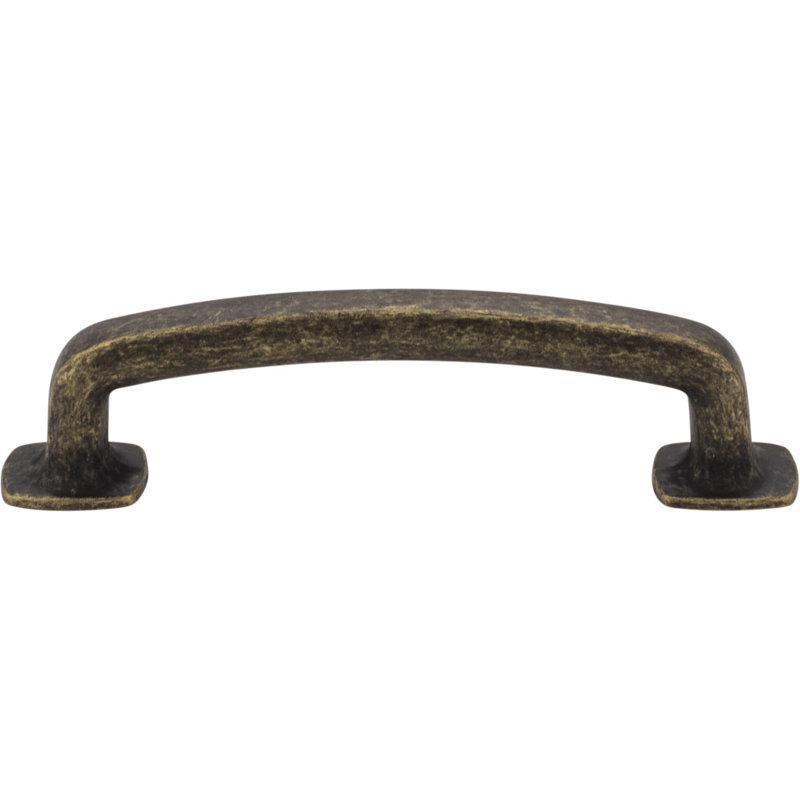 Belcastel I Bar Pull, Distressed Antique Brass, 6 5/16"