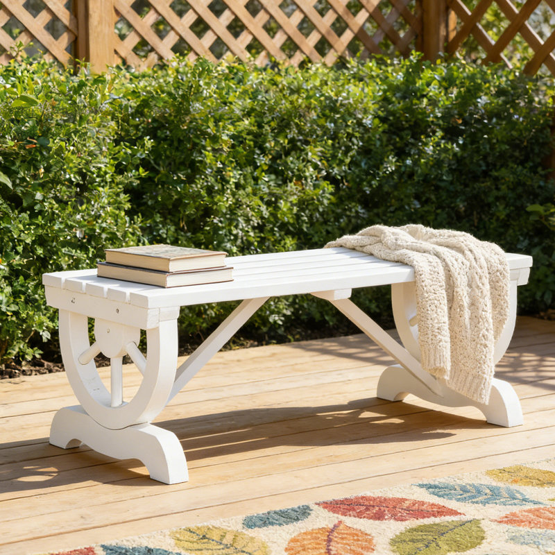 Banc de jardin extérieur pour 2 personnes