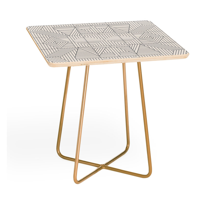 Bendte End Table, Gray