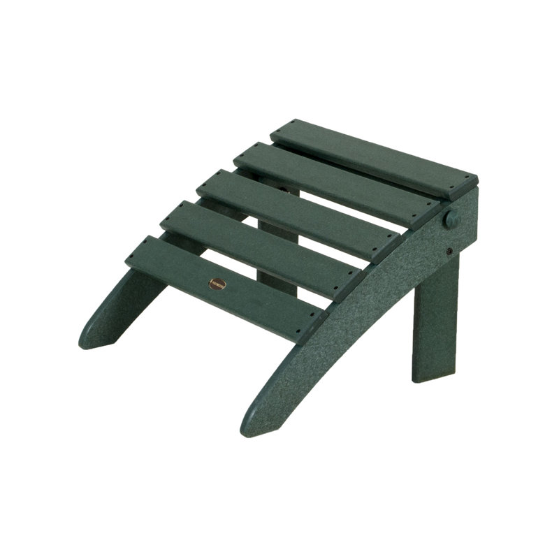 Repose-pieds pliant classique POLYWOOD Adirondack, Vert foncé