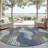 Machine Washable Indoor/Outdoor Lockway ACN2422 Mid-Century Modern Rug-400602502