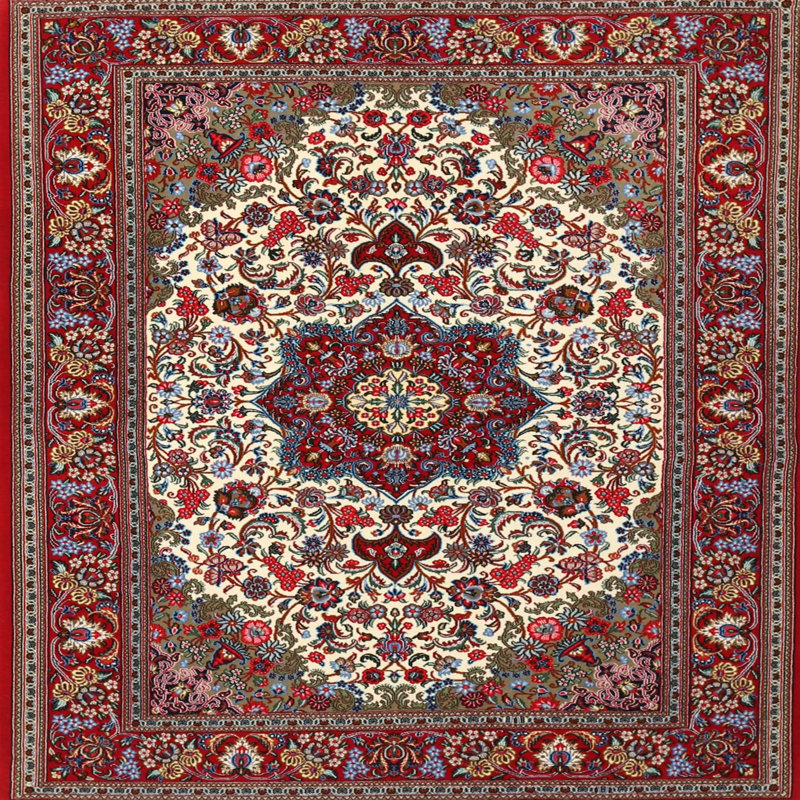 Russiaville Oriental Indoor Rug, Round 8'