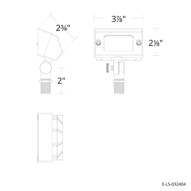Luminaire mural délavé 12V avec prise G4 East Grove Home Amped Landscape Lighting avec protection renforcée pour les environnements côtiers