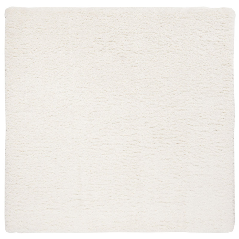 Madrid Shag 200 Performance Solid Color Rug, Square 6'7"
