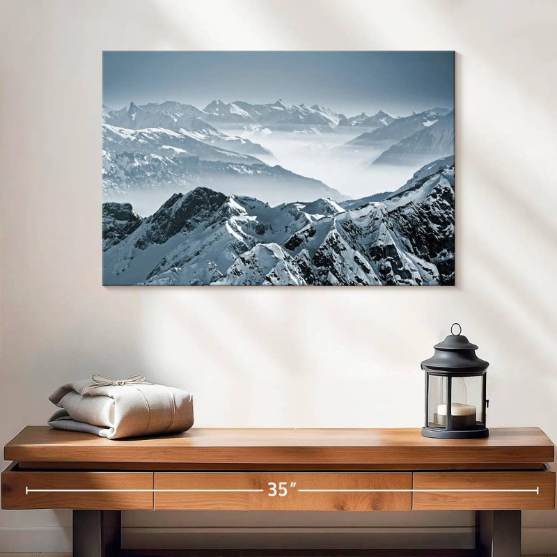 Alvord Swiss Mountain Peaks, H 16 po x l 24 po