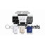 Ensemble de serviettes 4 pièces monogrammées 100% coton-1991577535-1991567685