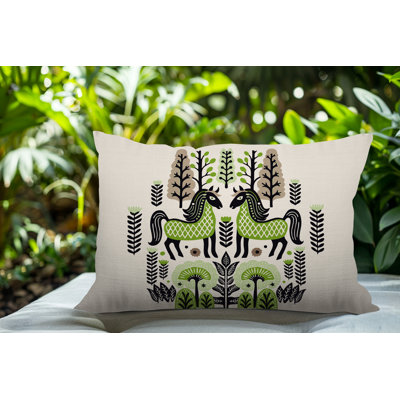 Coussin lombaire réversible intérieur / extérieur Stai Horse