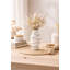 Vase de table en bois blanc 8 po Bailey-Grace