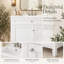 Meuble-lavabo 36 po avec comptoir en céramique, 2 tiroirs, tiroir basculant et porte-1863344857