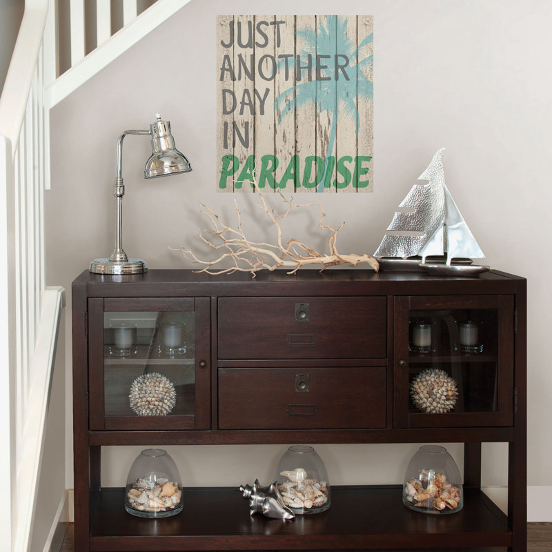 Nautical & Beach Non-Wall Damaging Wall Decal