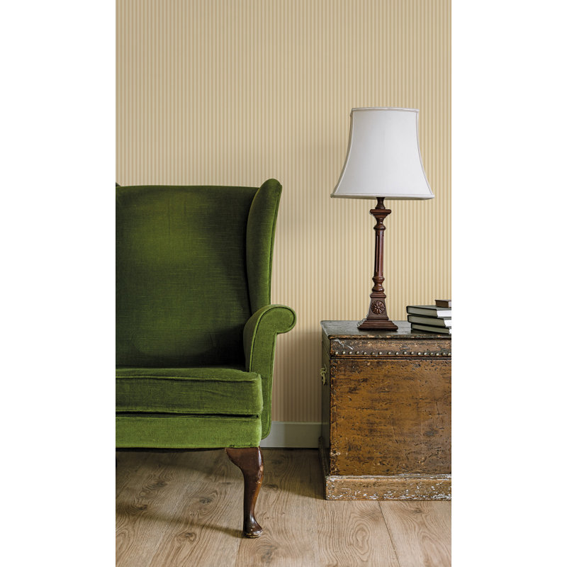 Rouleau de papier peint Smart Stripes, Brun/beige
