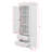 Tall Storage Cabinet With 2 Drawers-871252652