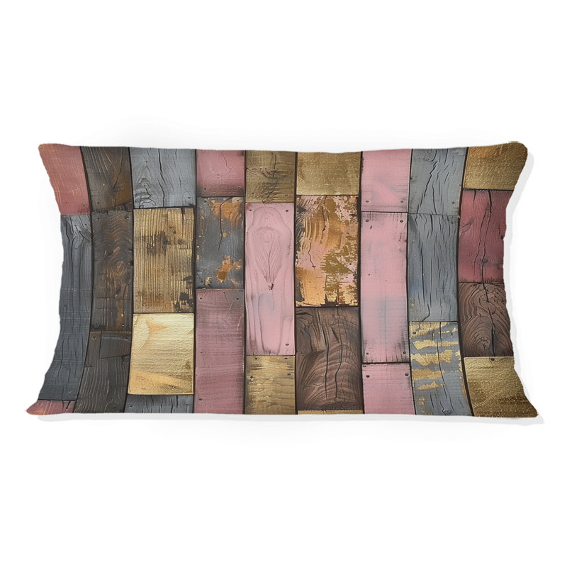 Coussin Vintage Barnwood Charm V - Country, H 12 po x l 20 po, Forme rectangulaire