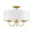 Lampert Linen Blend Semi Flush Mount-1096026159-1258265874