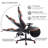 Ebern Designs Adjustable Headrest and Reclining PC & Racing Game Chair