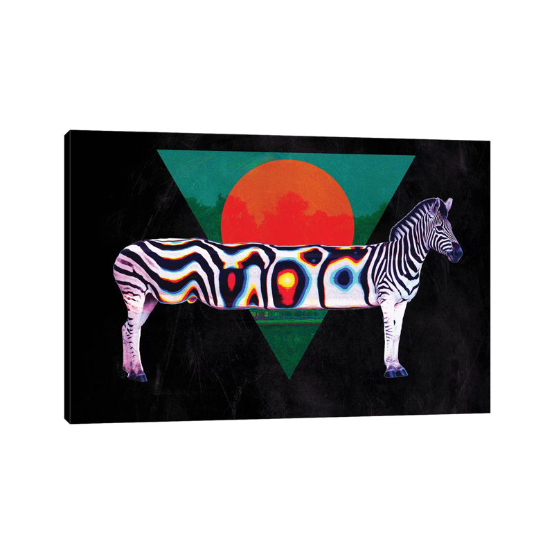 Zebra by Ali Gulec - Wrapped Canvas Print, 66.04 cm H x 45.72 cm W x 3.175 cm D