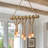 Abishanth 6 - Light Rattan Chandelier